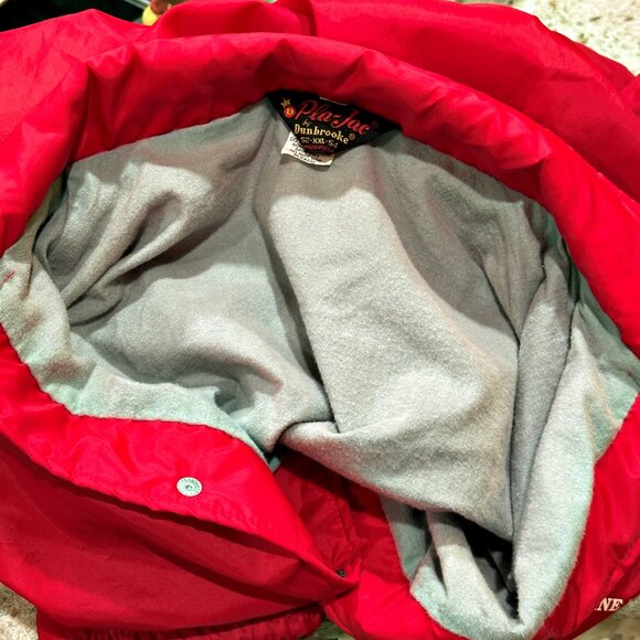 Vintage IP International Paper Arkansas Windbreaker Jacket Red Mens XXL Pla-Jac - Picture 5 of 7